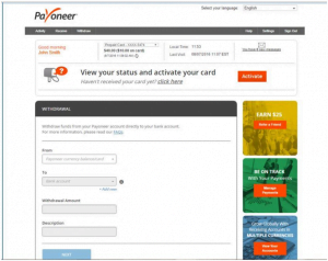 HOW TO WITHDRAW FROM PAYONEER ACCOUNT IN NIGERIA