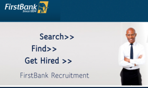 Firstbank of Nigeria Job Recruitment