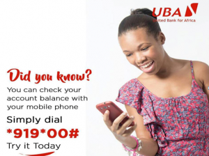 uba bank code for account balance